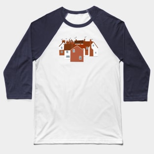 Houses and Cottages Baseball T-Shirt